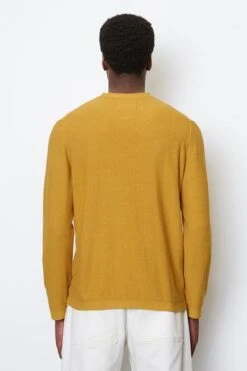 Marc O'Polo Trui O-Hals Okergeel -Kleding Kortingswinkel 77235 6