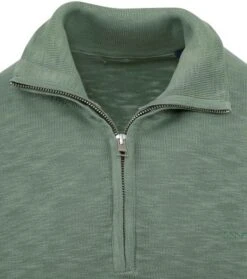 Gant Halfzip Trui Groen -Kleding Kortingswinkel 77236 2 1
