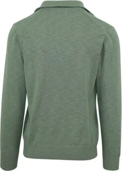 Gant Halfzip Trui Groen -Kleding Kortingswinkel 77236 4