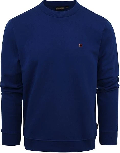 Napapijri Sweater Kobalt Blauw 7 Napapijri Sweater Kobalt Blauw - Afbeelding 5
