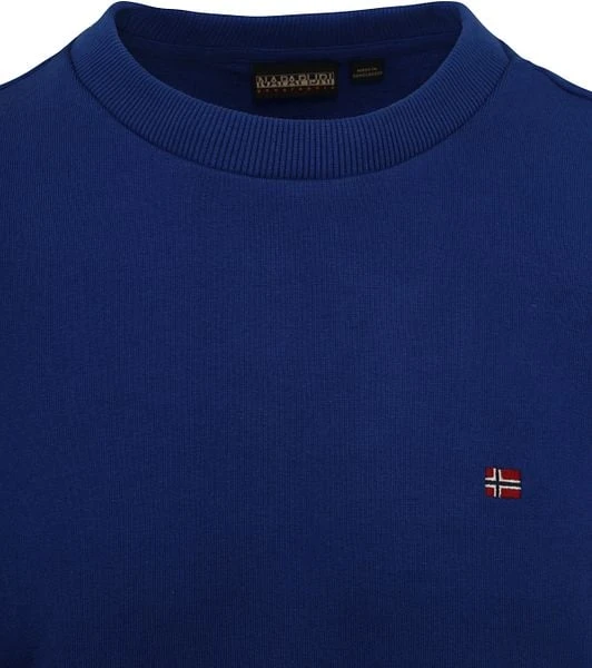 Napapijri Sweater Kobalt Blauw 8 Napapijri Sweater Kobalt Blauw - Afbeelding 6