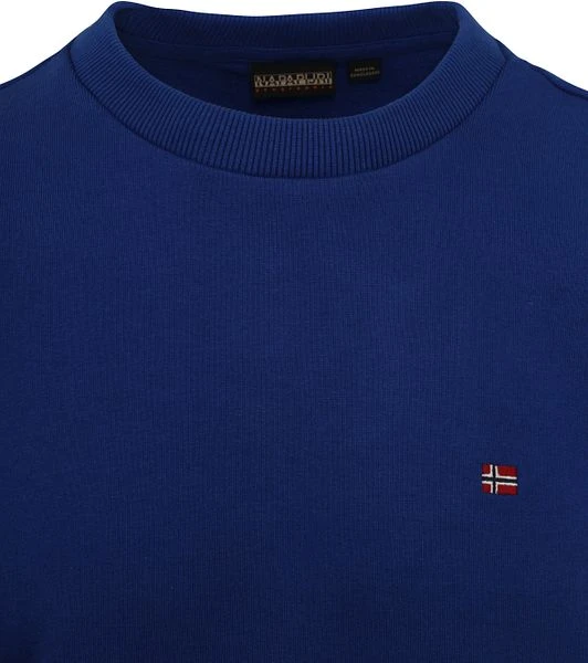 Napapijri Sweater Kobalt Blauw 4 Napapijri Sweater Kobalt Blauw - Afbeelding 2