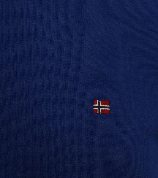 Napapijri Sweater Kobalt Blauw 5 Napapijri Sweater Kobalt Blauw - Afbeelding 3