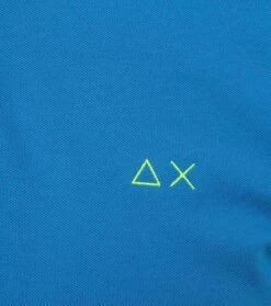 Sun68 Poloshirt Small Stripe Blauw -Kleding Kortingswinkel 77258 3
