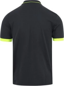 Sun68 Poloshirt Small Stripe Antraciet -Kleding Kortingswinkel 77260 4