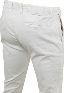 Alberto Rob T400 Dynamic Chino Wit -Kleding Kortingswinkel 77292 3