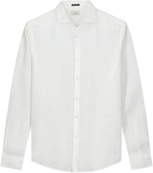 Dstrezzed Overhemd Jagger Linnen Wit 6 Dstrezzed Overhemd Jagger Linnen Wit - Afbeelding 4