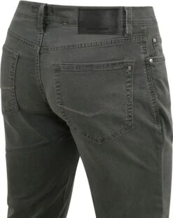 Pierre Cardin Broek Lyon Tapered Future Flex Donkergrijs -Kleding Kortingswinkel 77300 3