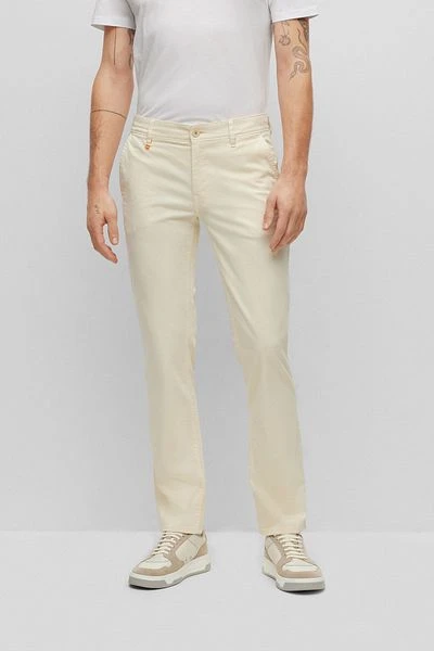 Hugo Boss Chino Schino Slim Lichtbeige 5 Hugo Boss Chino Schino Slim Lichtbeige - Afbeelding 3