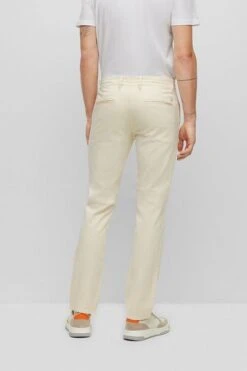 Hugo Boss Chino Schino Slim Lichtbeige 11 Hugo Boss Chino Schino Slim Lichtbeige -Kleding Kortingswinkel 77306 4