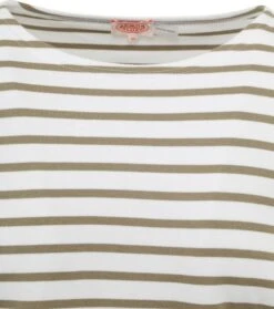 Armor-Lux Houat Trui Strepen Groen 12 Armor-Lux Houat Trui Strepen Groen -Kleding Kortingswinkel 77309 4 1