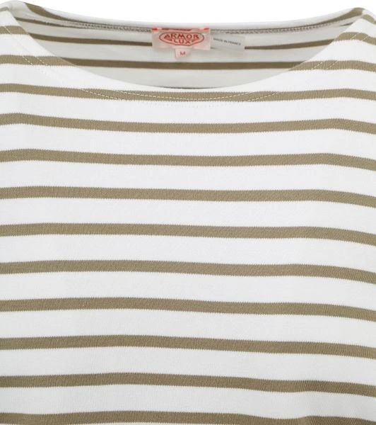 Armor-Lux Houat Trui Strepen Groen 7 Armor-Lux Houat Trui Strepen Groen - Afbeelding 5