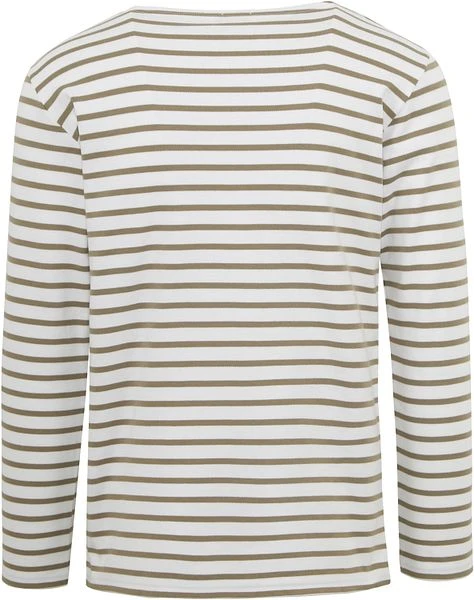 Armor-Lux Houat Trui Strepen Groen 5 Armor-Lux Houat Trui Strepen Groen - Afbeelding 3