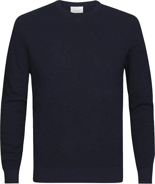 Profuomo O-Hals Trui Navy 5 Profuomo O-Hals Trui Navy - Afbeelding 3