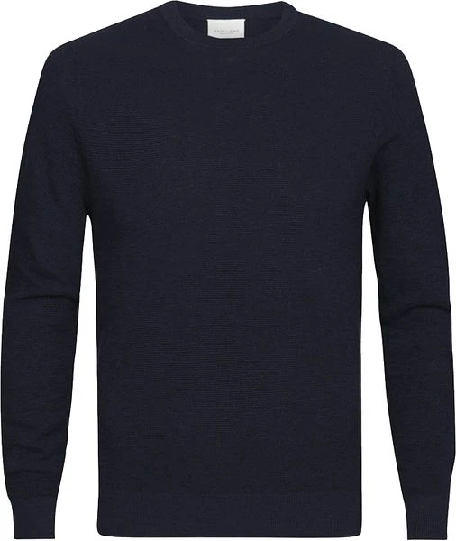 Profuomo O-Hals Trui Navy 3 Profuomo O-Hals Trui Navy