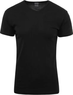 Alan Red Vancouver T-shirt V-Hals Zwart 2-Pack -Kleding Kortingswinkel 77316 2 1