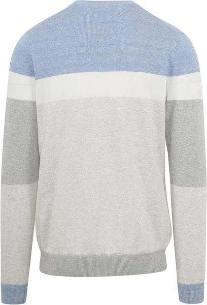 Blue Industry Pullover Strepen Blauw 6 Blue Industry Pullover Strepen Blauw - Afbeelding 4