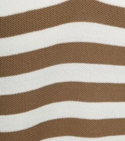 Blue Industry M10 Poloshirt Strepen Bruin -Kleding Kortingswinkel 77344 3