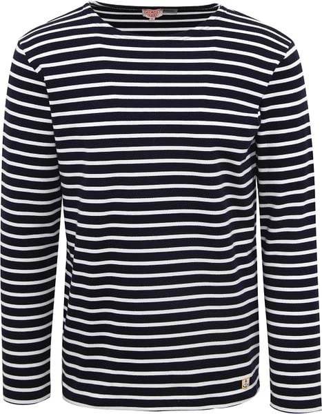 Armor-Lux Houat Navy Trui Strepen 7 Armor-Lux Houat Navy Trui Strepen - Afbeelding 5