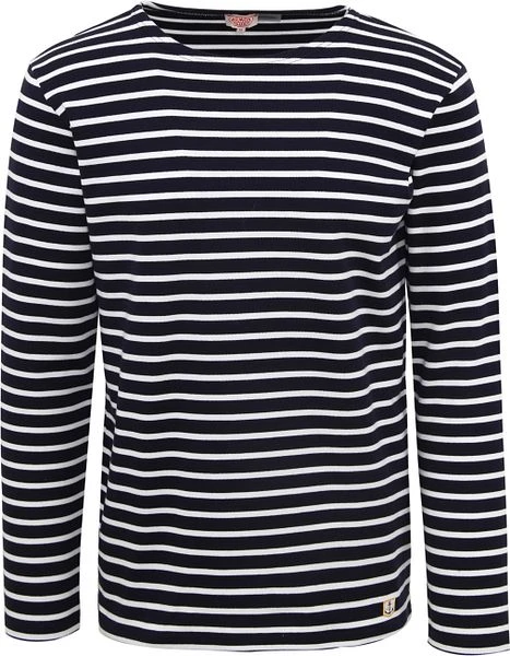Armor-Lux Houat Navy Trui Strepen 3 Armor-Lux Houat Navy Trui Strepen