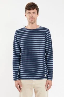 Armor-Lux Houat Trui Navy Strepen 13 Armor-Lux Houat Trui Navy Strepen -Kleding Kortingswinkel 77346 4 1