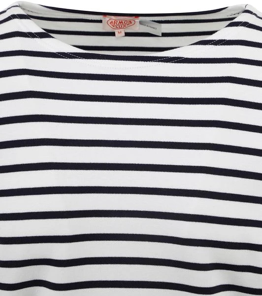 Armor-Lux Houat Trui Strepen Zwart Wit 5 Armor-Lux Houat Trui Strepen Zwart Wit - Afbeelding 3