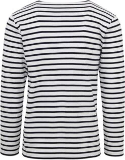Armor-Lux Houat Trui Strepen Zwart Wit 11 Armor-Lux Houat Trui Strepen Zwart Wit -Kleding Kortingswinkel 77350 3