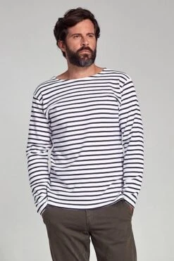 Armor-Lux Houat Trui Strepen Zwart Wit 13 Armor-Lux Houat Trui Strepen Zwart Wit -Kleding Kortingswinkel 77350 4 1