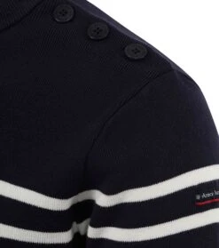 Armor-Lux Groix Trui Strepen Navy -Kleding Kortingswinkel 77372 3