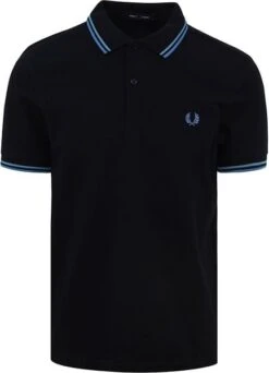 Fred Perry Polo M3600 Navy R62 12 Fred Perry Polo M3600 Navy R62 -Kleding Kortingswinkel 77374 1 1
