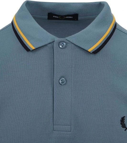 Fred Perry Polo M3600 Blauw R75 8 Fred Perry Polo M3600 Blauw R75 - Afbeelding 6