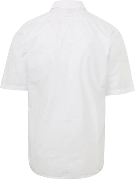Hugo Boss Shortsleeve Overhemd Wit 7 Hugo Boss Shortsleeve Overhemd Wit - Afbeelding 5