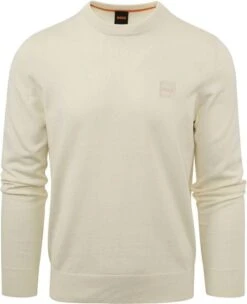 Hugo Boss Pullover Kanovano Ecru -Kleding Kortingswinkel 77397 1 1