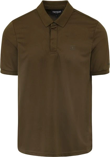 Tenson Poloshirt Txlite Olijfgroen 3 Tenson Poloshirt Txlite Olijfgroen