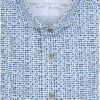 Olymp Luxor Overhemd Cirkels Blauw -Kleding Kortingswinkel 77457 1