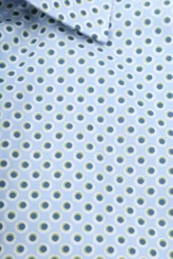 OLYMP Level 5 Overhemd Stippen Lichtblauw 13 OLYMP Level 5 Overhemd Stippen Lichtblauw -Kleding Kortingswinkel 77463 3 1