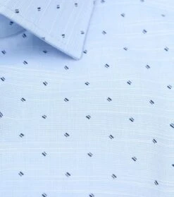 OLYMP Level 5 Overhemd Print Lichtblauw 13 OLYMP Level 5 Overhemd Print Lichtblauw -Kleding Kortingswinkel 77464 3 1