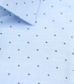 OLYMP Level 5 Overhemd Print Lichtblauw 10 OLYMP Level 5 Overhemd Print Lichtblauw -Kleding Kortingswinkel 77464 3