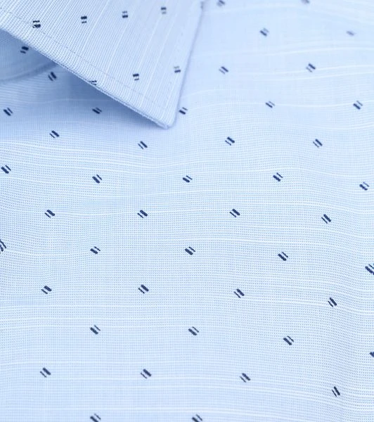 OLYMP Level 5 Overhemd Print Lichtblauw 5 OLYMP Level 5 Overhemd Print Lichtblauw - Afbeelding 3