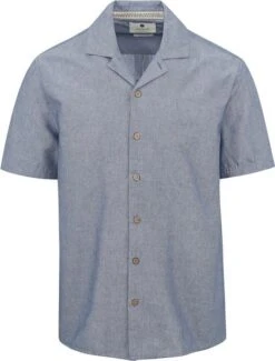 AnerkjendtÂ Overhemd Leon Blauw -Kleding Kortingswinkel 77486 1 1