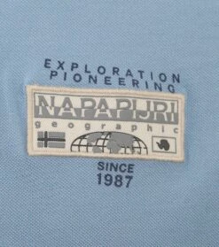 Napapijri Polo Amundsen Lichtblauw -Kleding Kortingswinkel 77491 3