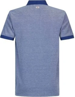 Petrol Polo Melange Kobaltblauw -Kleding Kortingswinkel 77519 2 1