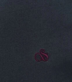 Scotch And Soda Scotch & Soda T-Shirt Jersey Navy -Kleding Kortingswinkel 77552 3