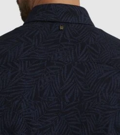 PME Legend Short Sleeve Overhemd Print Navy -Kleding Kortingswinkel 77566 4