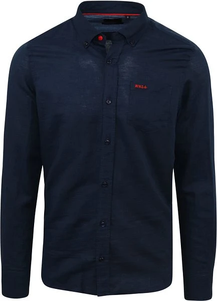 NZA Overhemd Tuai Navy 3 NZA Overhemd Tuai Navy