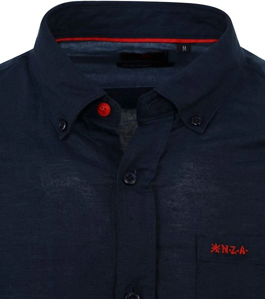 NZA Overhemd Tuai Navy 4 NZA Overhemd Tuai Navy - Afbeelding 2
