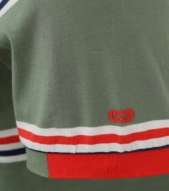 NZA T-shirt Taikehu Streep Groen -Kleding Kortingswinkel 77575 4