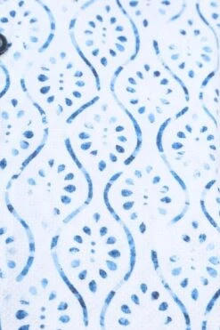 R2 Overhemd Print Lichtblauw -Kleding Kortingswinkel 77587 3 1