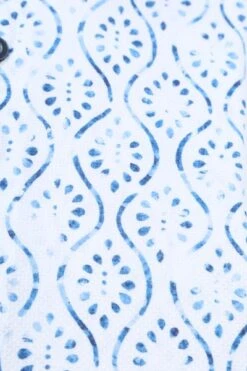 R2 Overhemd Print Lichtblauw -Kleding Kortingswinkel 77587 3