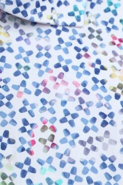 R2 Overhemd Print Blauw 10 R2 Overhemd Print Blauw -Kleding Kortingswinkel 77589 3